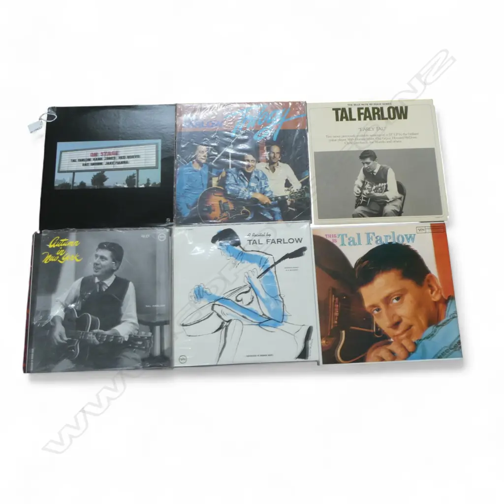 ASST. TAL FARLOW JAZZ LPs Provenance: Ex Collection Wellington Choy Image 1++