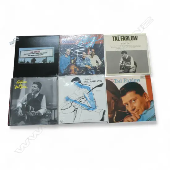 ASST. TAL FARLOW JAZZ LPs Provenance: Ex Collection Wellington Choy