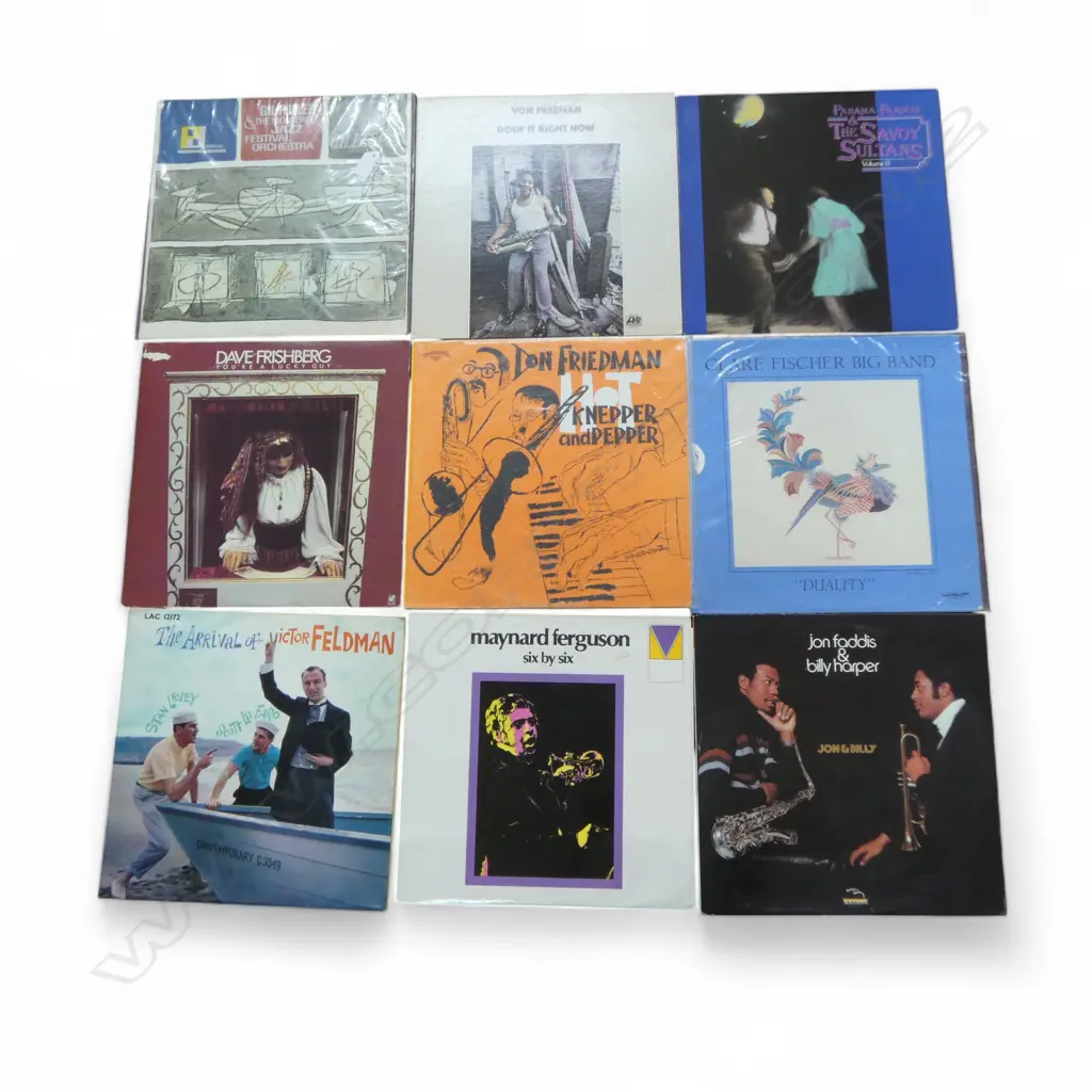 ASST. ARTIST JAZZ LPs Provenance: Ex Collection Wellington Choy Image 1++