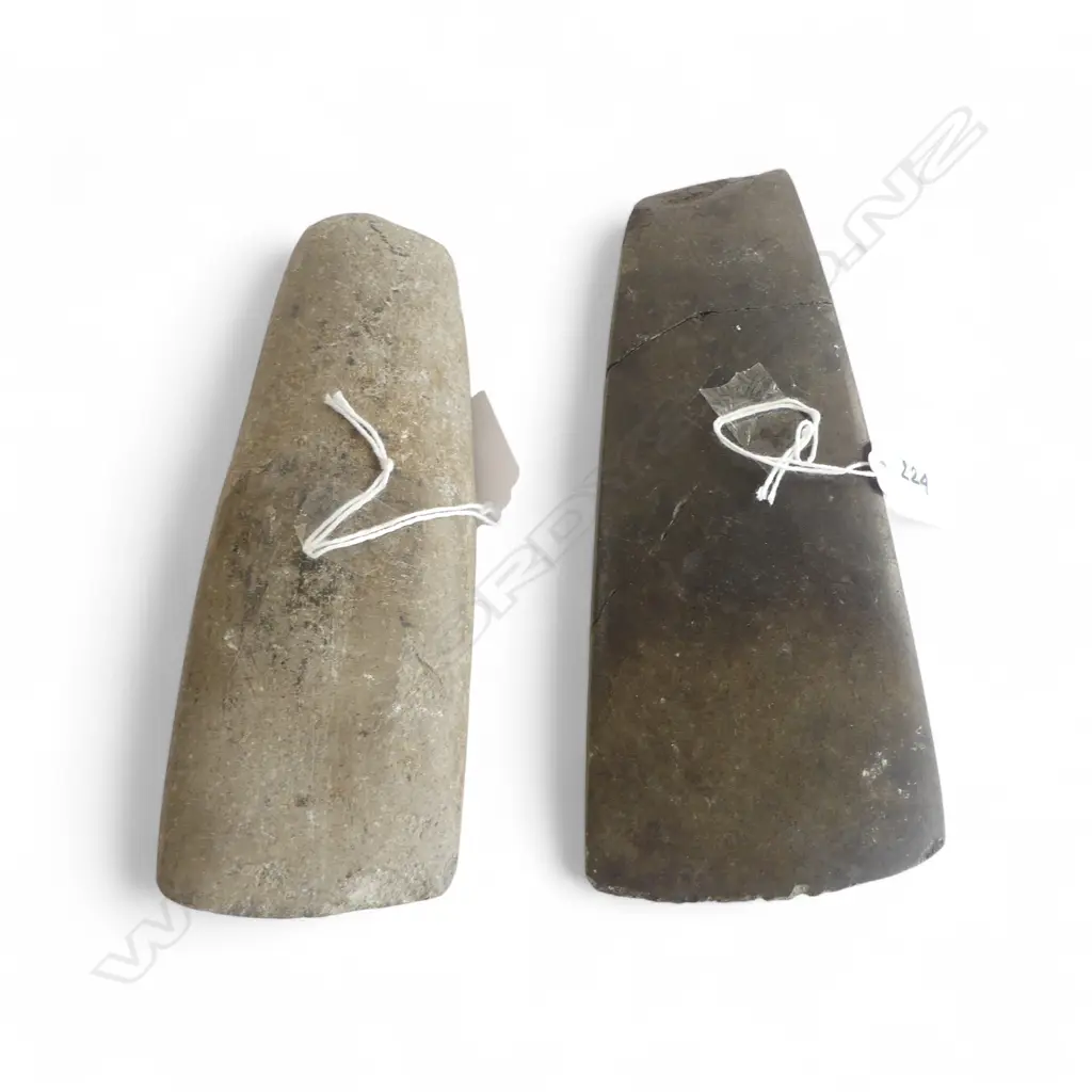 Two large stone adzes, Image 1++