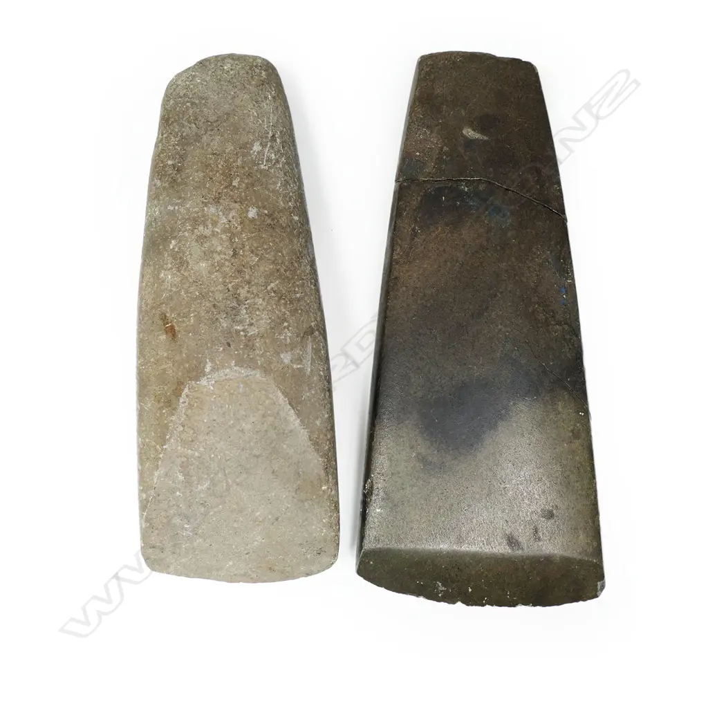 Two large stone adzes, Image 1++