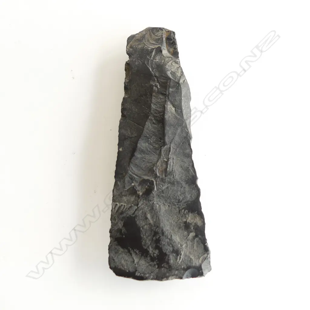 A Māori pre-European stone toki, Image 1++