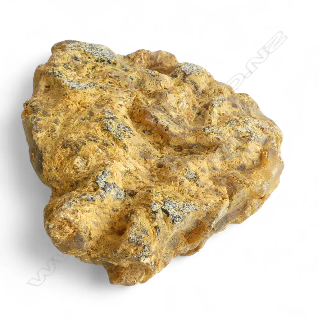 LARGE PARTLY RUBBED KAURI GUM NUGGET L250MM DIA230 DEPTH 100MM Image 1++