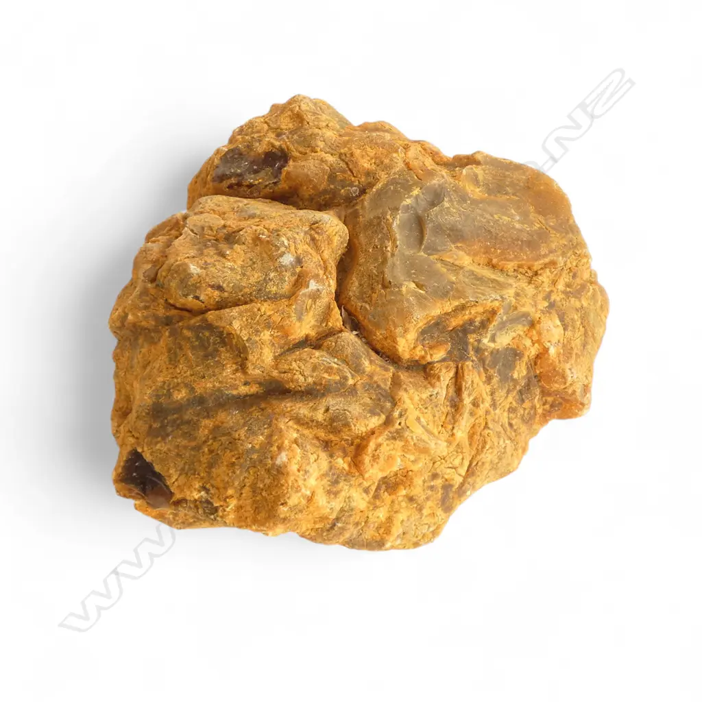 LARGE PARTLY RUBBED KAURI GUM NUGGET L250MM DIA230 DEPTH 100MM Image 1++