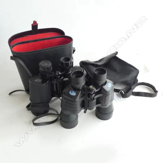 PR SUPER ZENITH 7X50 BINOCULARS + PR BREAKER COBRA 750 BINOCULARS