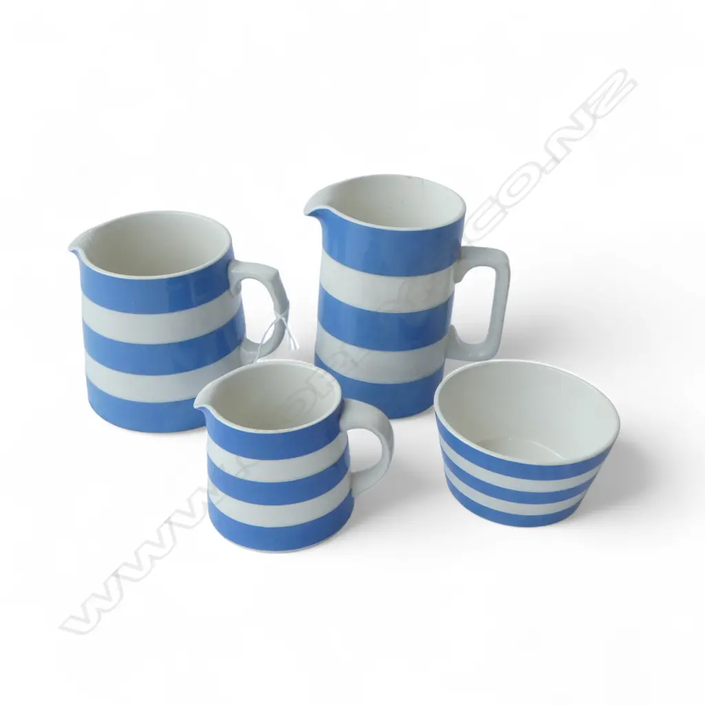 4 PCES CORNISH WARE H.140mm Image 1++
