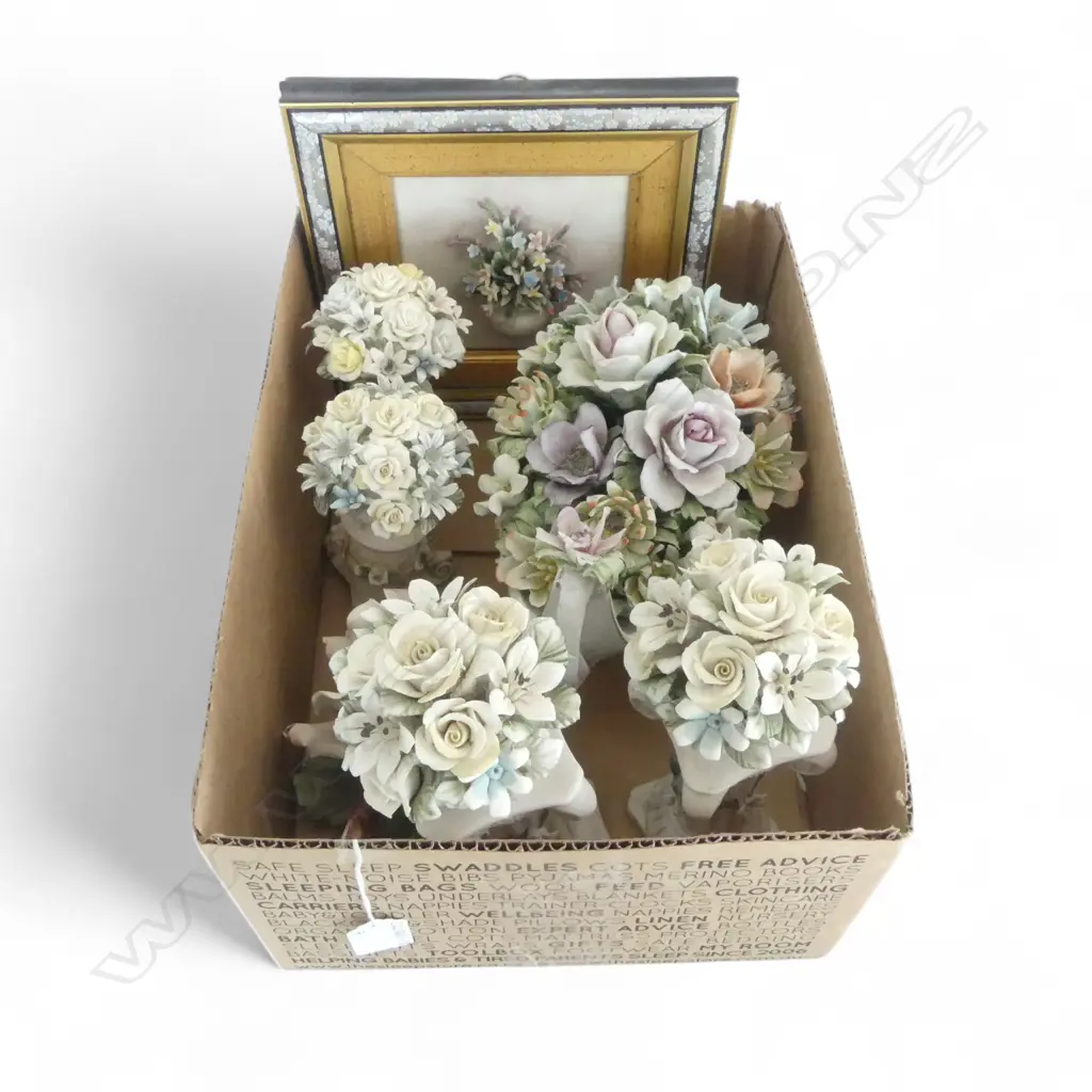 7 PCS FLORAL CAPODIMOTE some faults Image 1++