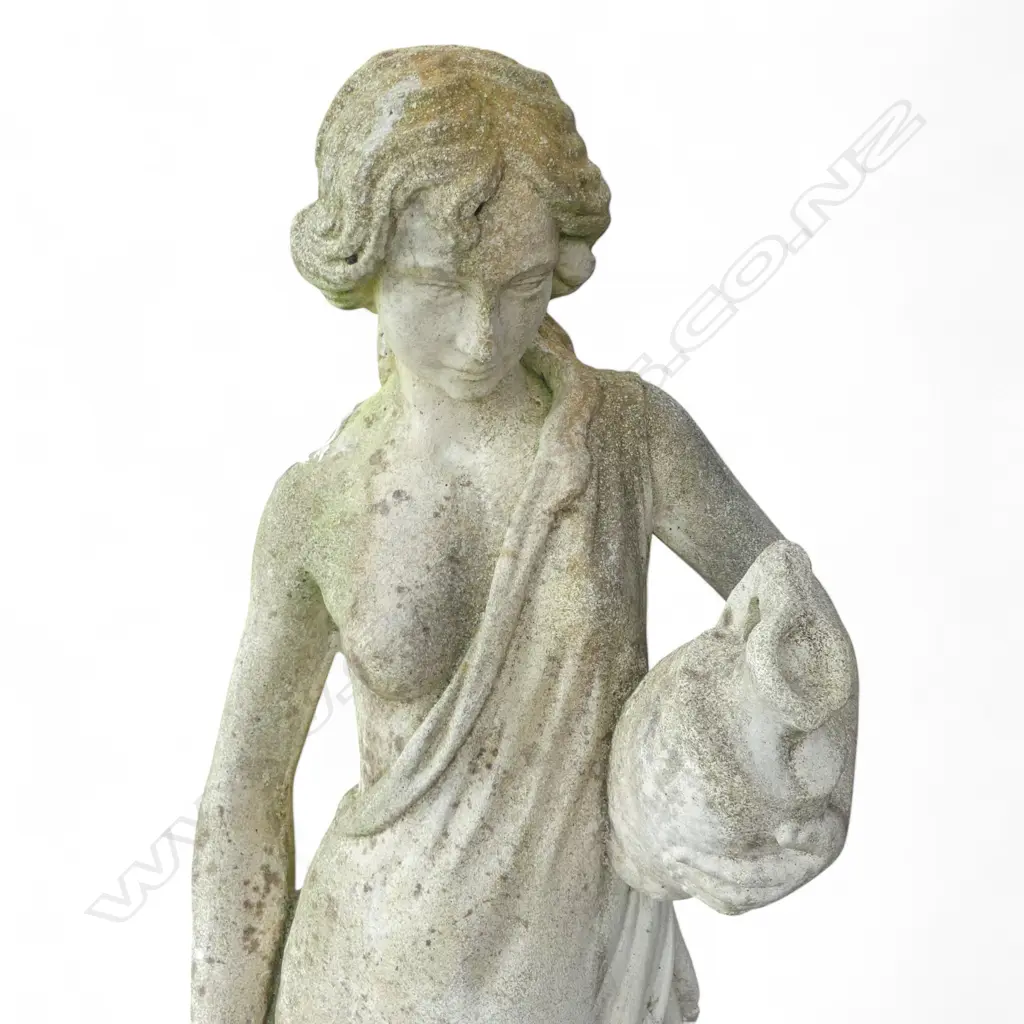 A TALL CONCRETE FIGURE THE WATERGIRL 1280 mm (H) Image 1++