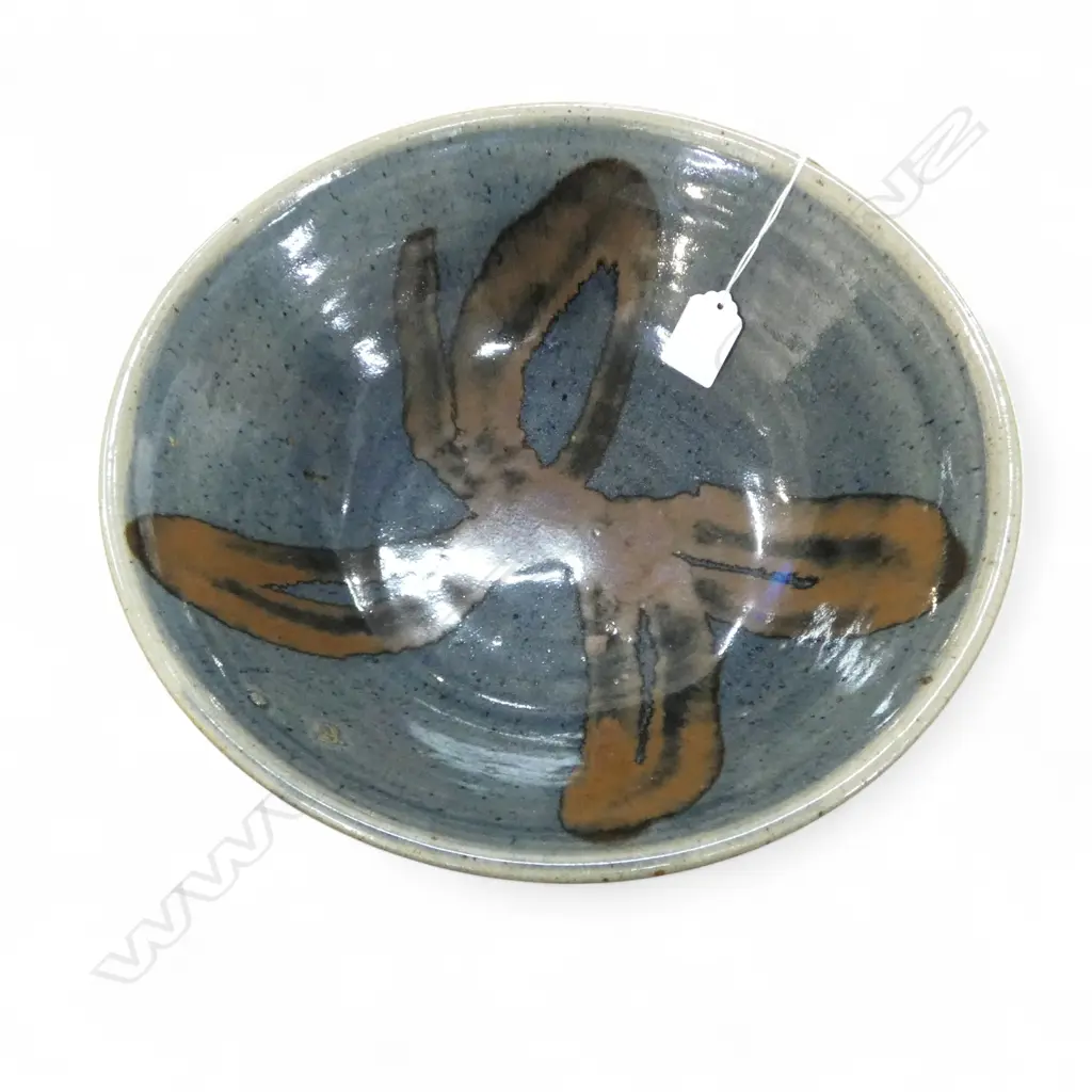 STUDIO POTTERY BOWL 300mm dia Image 1++