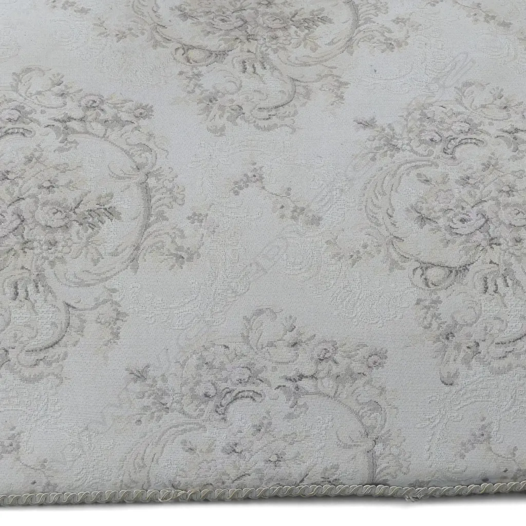 EDWARDIAN OPEN ARMED SETTEE  WITH MATCHING ARMCHAIR AND TAPESTRY UPHOLSTERY 970 x 1200mm (settee) 970 x 600 mm (chair) Image 1++