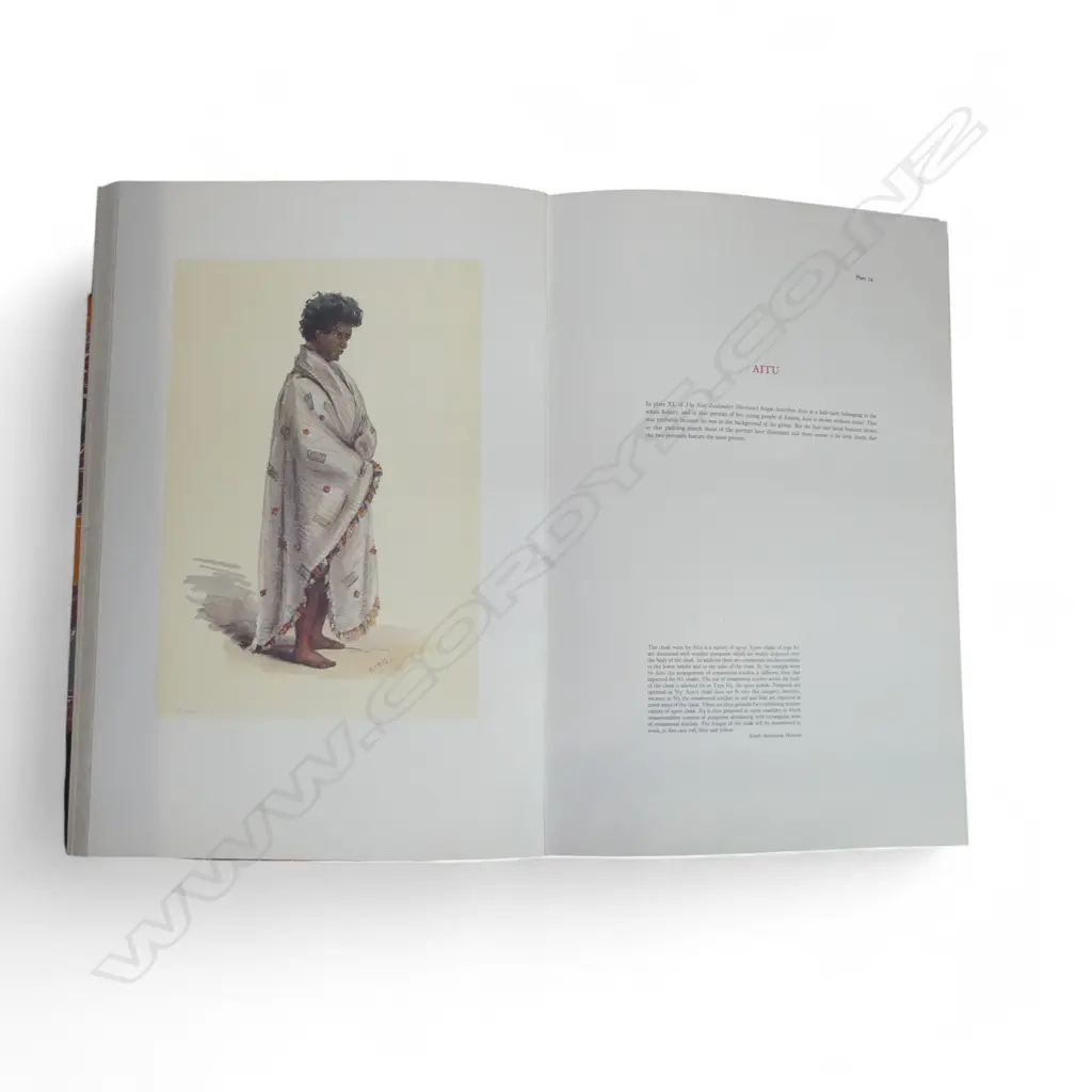 'Portraits of the N.Z. Maori Painted in 1844 by George French Angas' published by Reed 1972 Image 1++