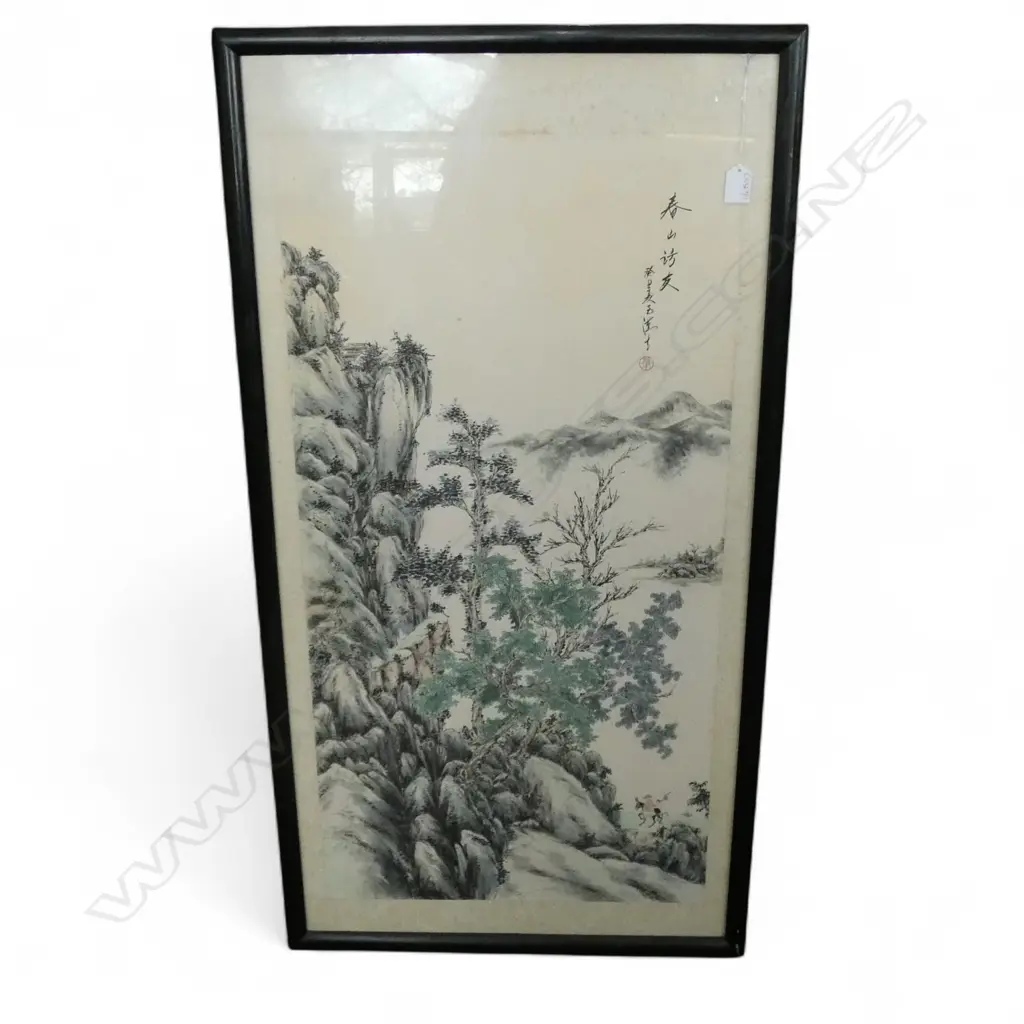 ORIENTAL ARTWORK 875x445mm FOXING Image 1++