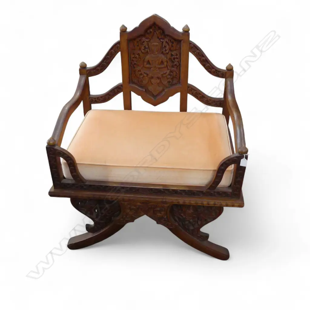 INDONESIAN THRONE ARMCHAIR 840x620x1000mm Image 1++