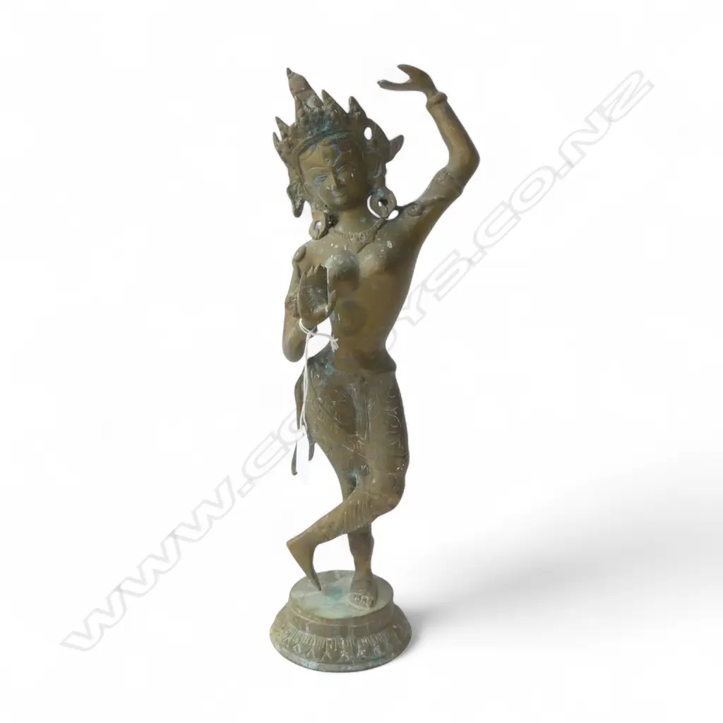 INDONESIAN METAL DANCER FIGURINE H.410mm Image 1++