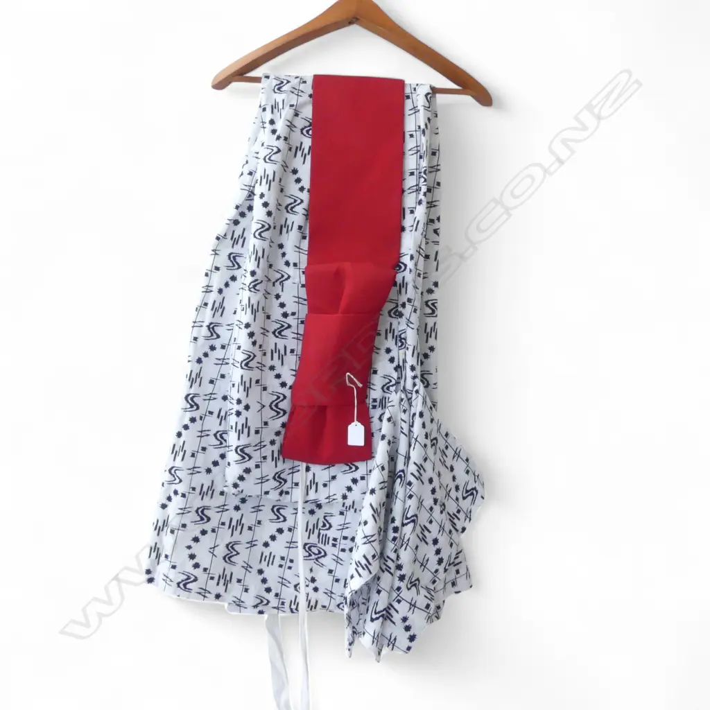 JAPANESE COAT + SASH (SOME MARKS) Image 1++