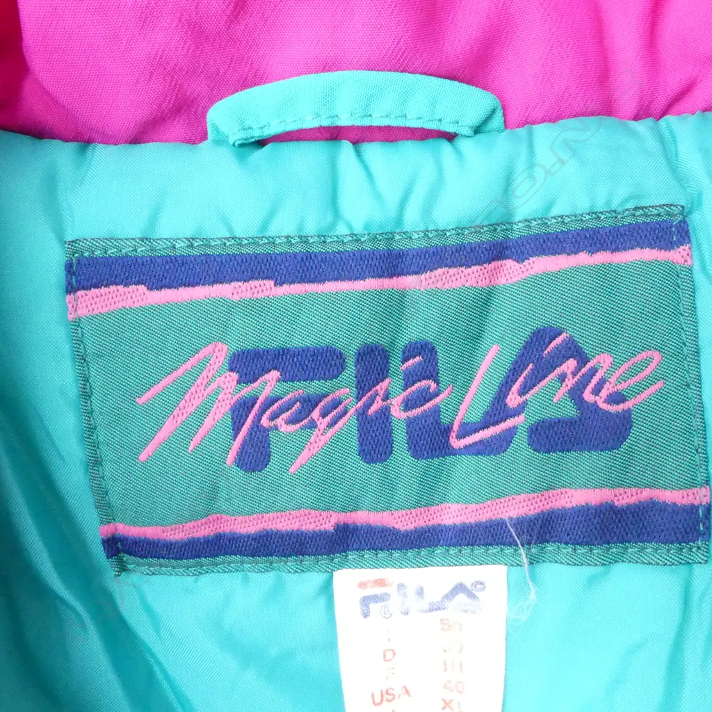 FILA BRAND FLURO COLOURED JACKET, US SIZE 40 Image 1++