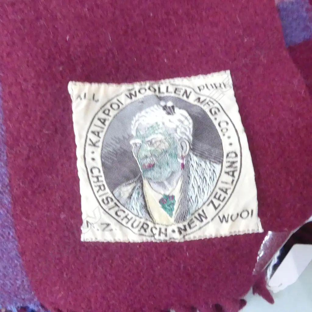 KAIAPOI WOOLLEN MFG. CO. BLANKET Image 1++