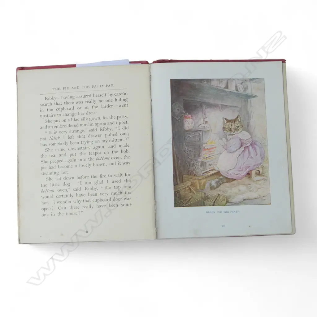 **RTV**BEATRIX POTTER 'THE PIE AND THE PATTY-PAN' 180x140mm Image 1++
