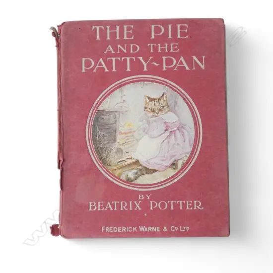 **RTV**BEATRIX POTTER 'THE PIE AND THE PATTY-PAN' 180x140mm
