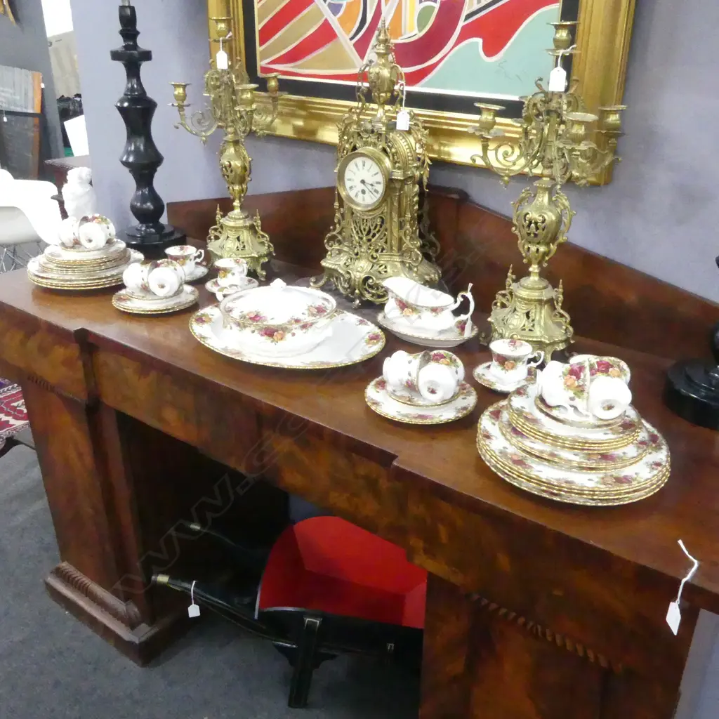 12 SETTING ROYAL ALBERT COUNTRY ROSES DINNER SERVICE SEE FULL DESCRIPTION Image 1++