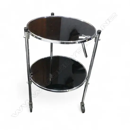 2 TIER DRINKS TROLLEY