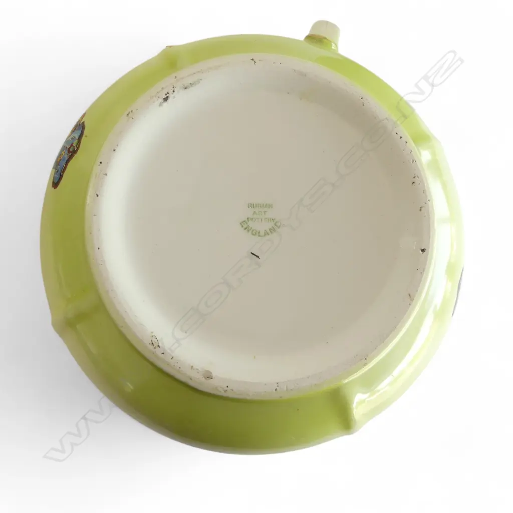 RUBIAN ART POTTERY TOILET SET INCL PITCHER 300mm (H) BASIN 140 mm (H) POTTY 130 mm (H) Image 1++