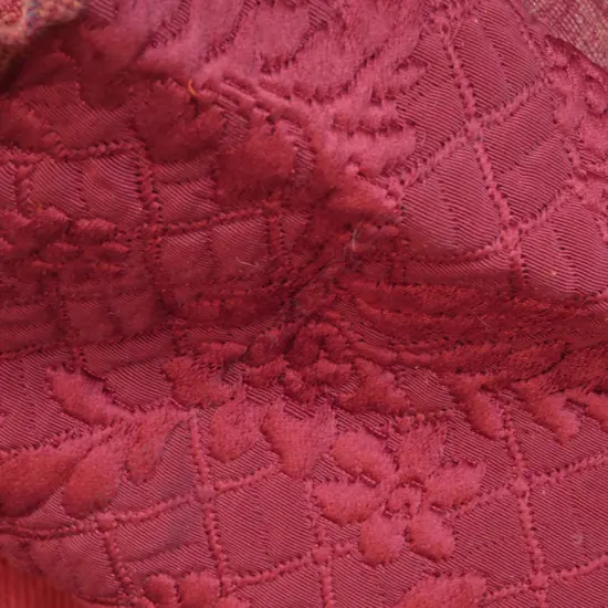 BOLT OF VINTAGE RED FABRIC