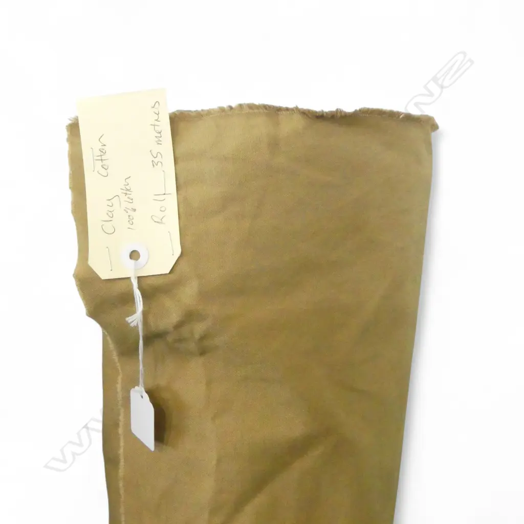 FABRIC BOLT; CLAY COTTON, 35M Image 1++