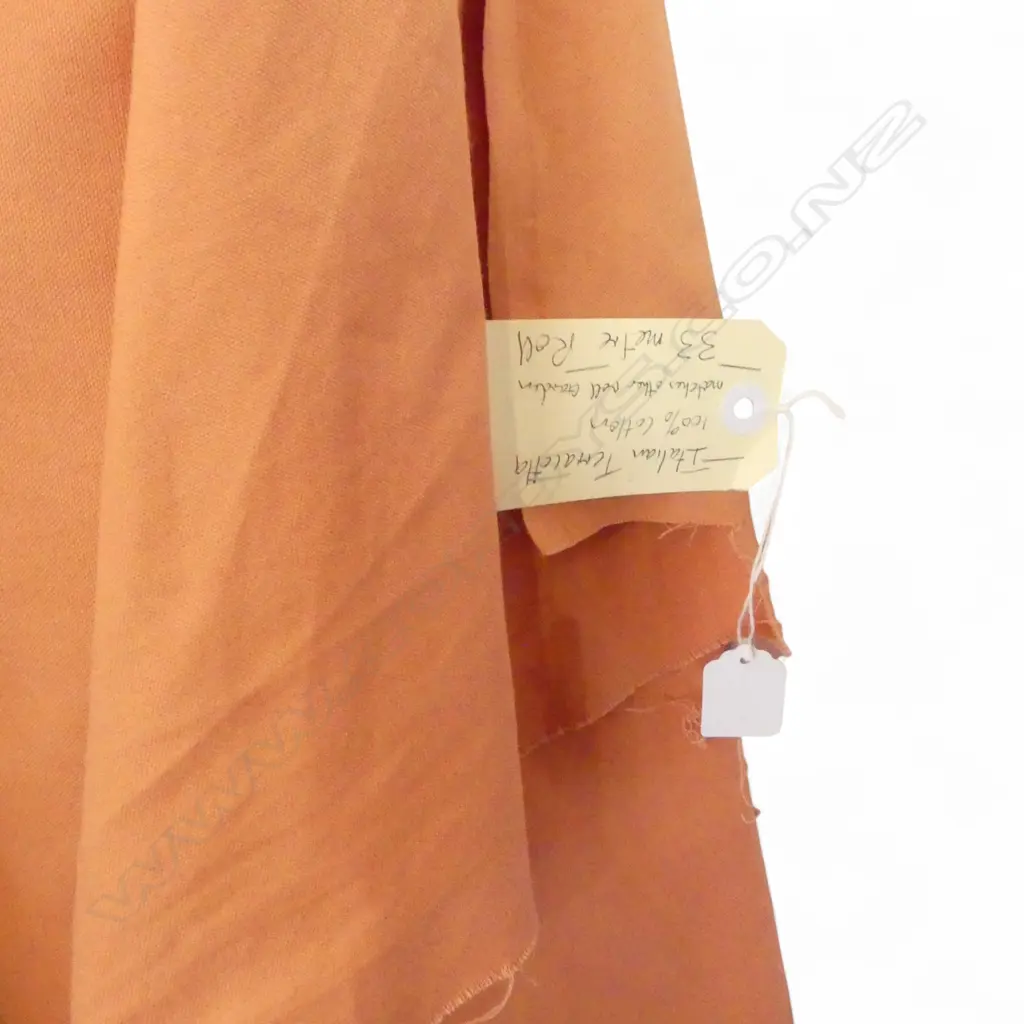 FABRIC BOLT; COTTON TERRACOTTA, 34M Image 1++