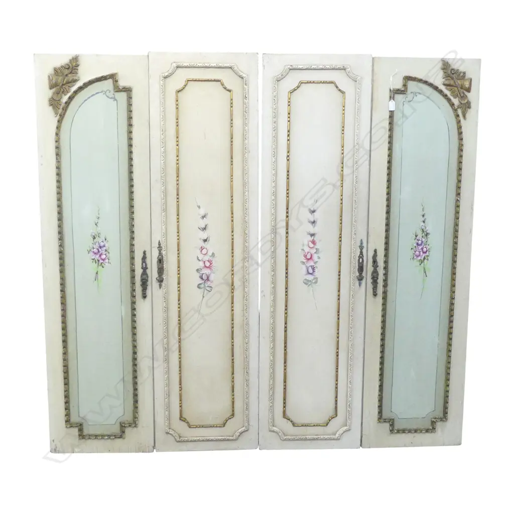 2 PRS PAINTED FRENCH DOOR PANELS 1460x395mm EACH Image 1++