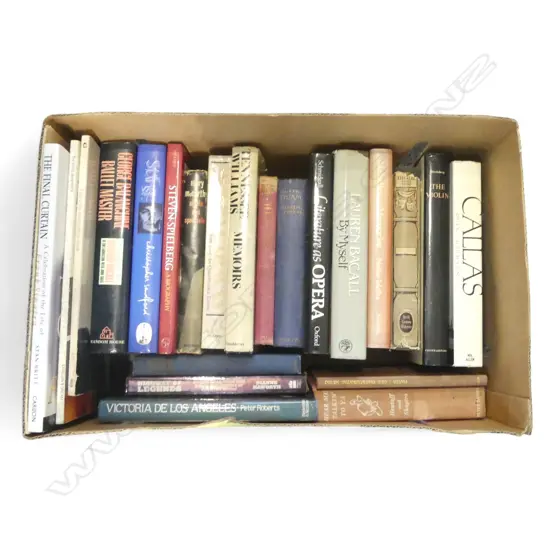 ASST. MUSIC & STAGE BIO BOOKS etc