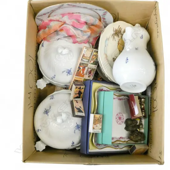 ASST. CHINA INCL. 2 HUTSCHENRUETHER TUREENS & COFFEE POT