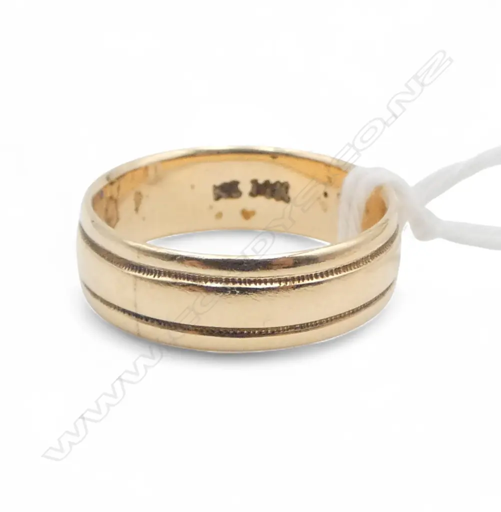 14CT WEDDER, 3.86gms SIZE M Image 1++