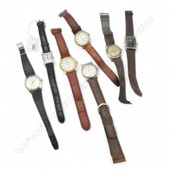 7 ASST. WRIST WATCHES