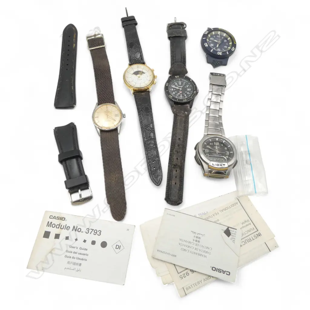 5 GENTS WRIST WATCHES, ETC Image 1++
