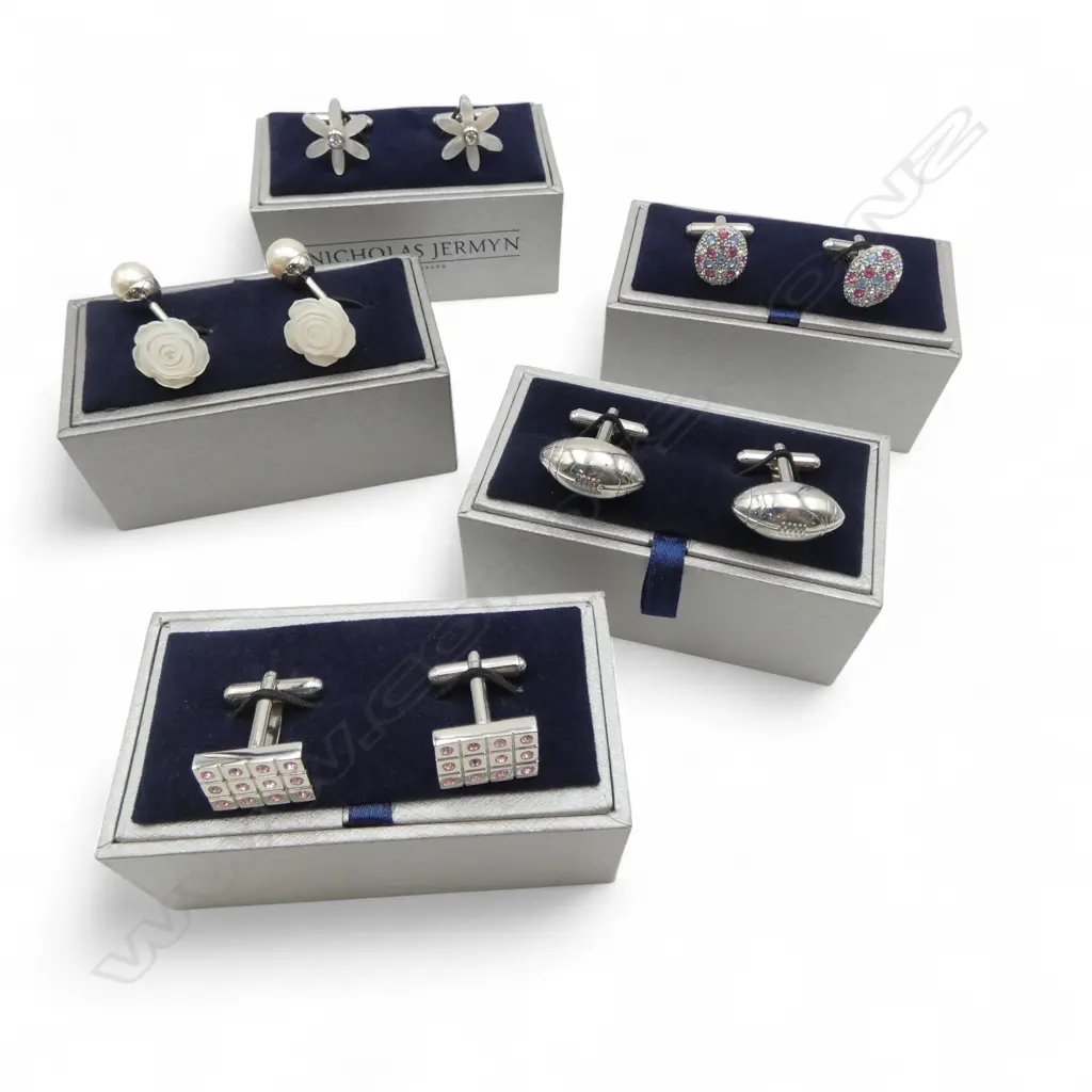 5 PRS NICHOLAS JERMYN CUFFLINKS Image 1++