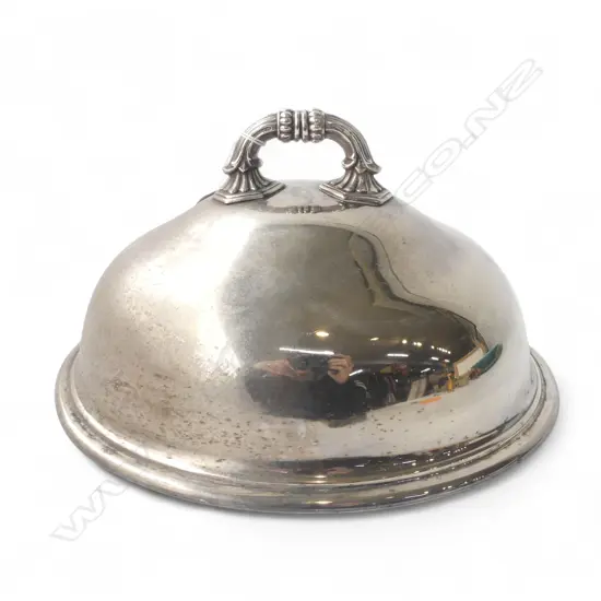 SILVER PLATE FOOD DOME 325x270mm (Faults to plating)