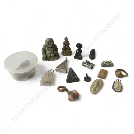 COLLECTION ASST. ASIAN AMULETS ETC