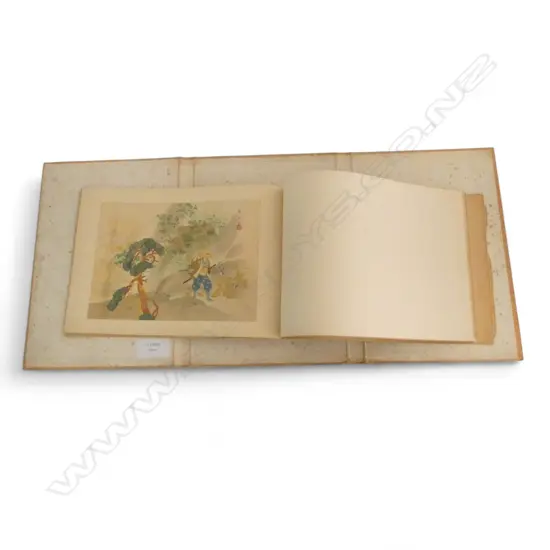 THE STORY OF THE FOURTY-SEVEN RONIN THE EASTERN MAN OF HONOUR. 18 PRINTS. COLOPHON MISSING. ex Libris I Heriot