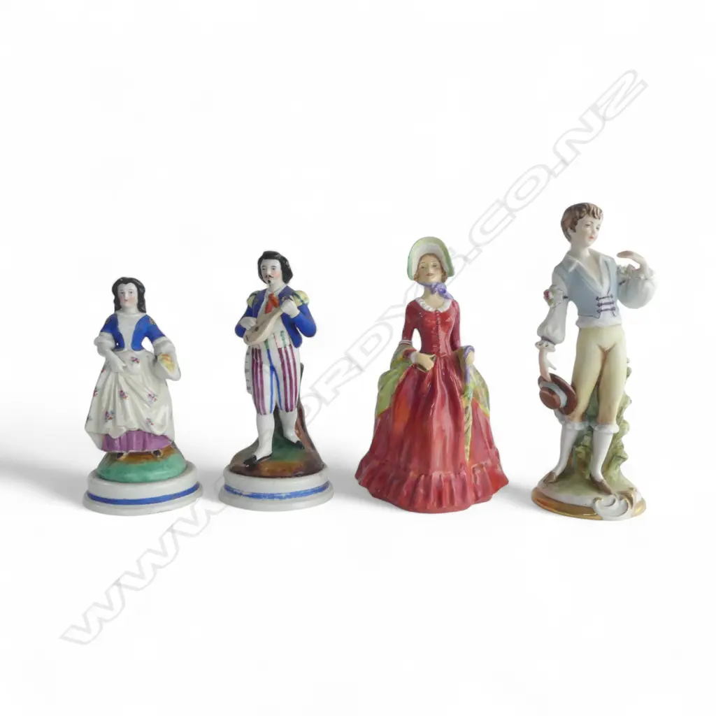 4 FIGURINES; ROYAL DOULTON 'SABBATH MORN' H'.190mm, PR, OTHER Image 1++