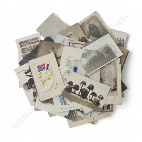 ASST. MILITARY POSTCARDS, WWI ETC