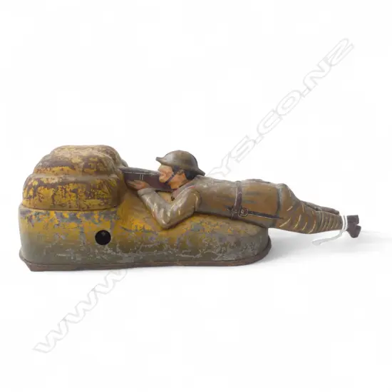 VINTAGE SOLDIER TOY L.220mm
