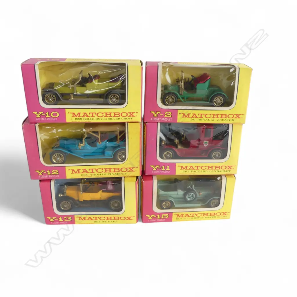 6 BOXED MATCHBOX 'Y' MODELS Image 1++
