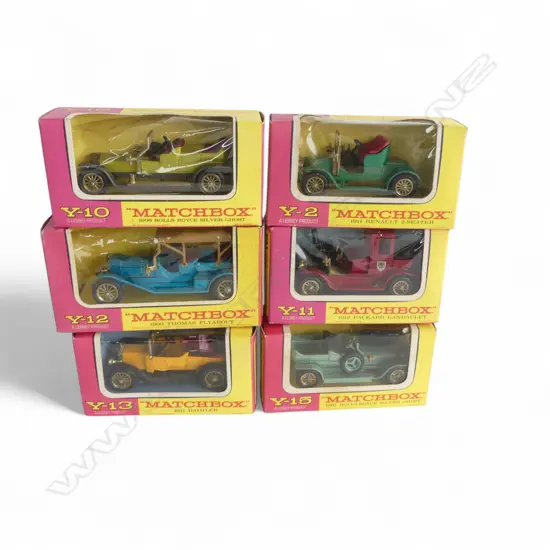 6 BOXED MATCHBOX 'Y' MODELS