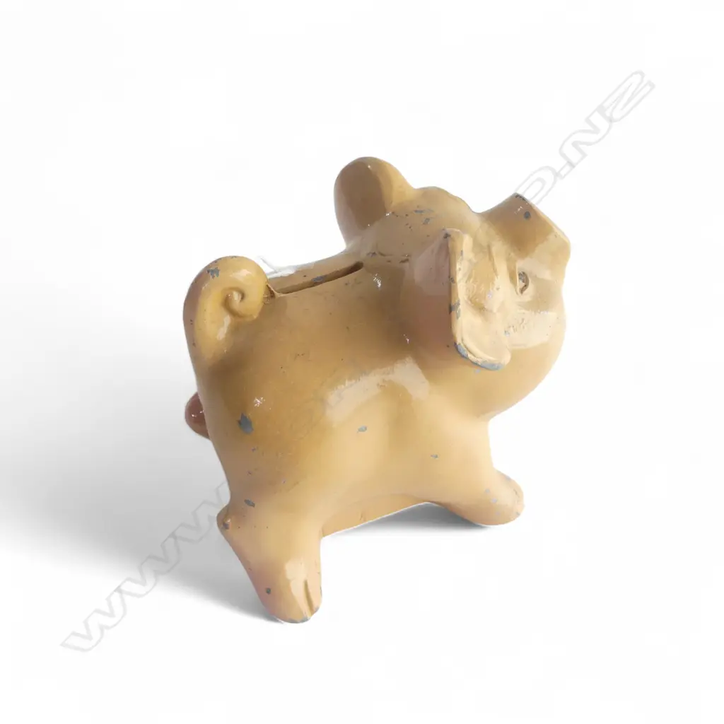 VINTAGE ALUMINIUM 'IOWA STATE BANK'  Image 1++