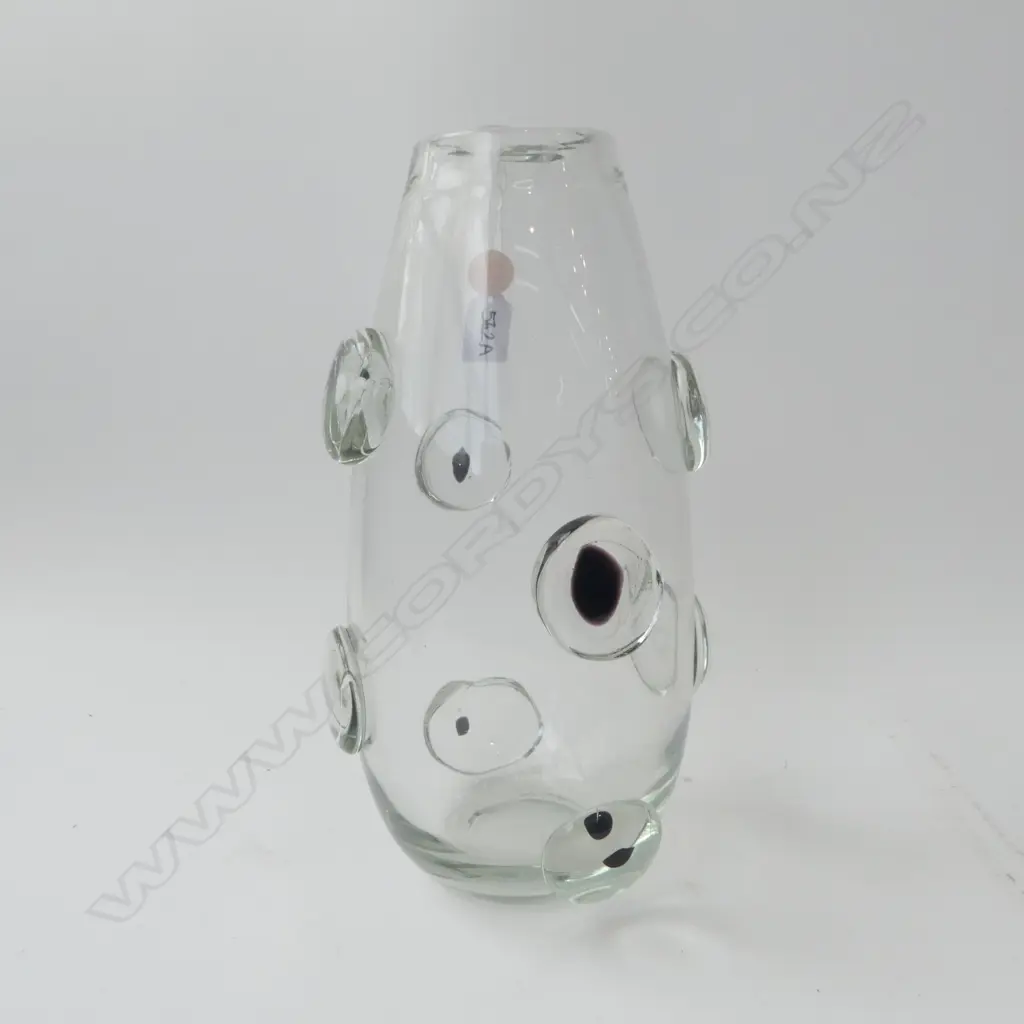 CAROL BOYES GLASS VASE H.350mm Image 1++