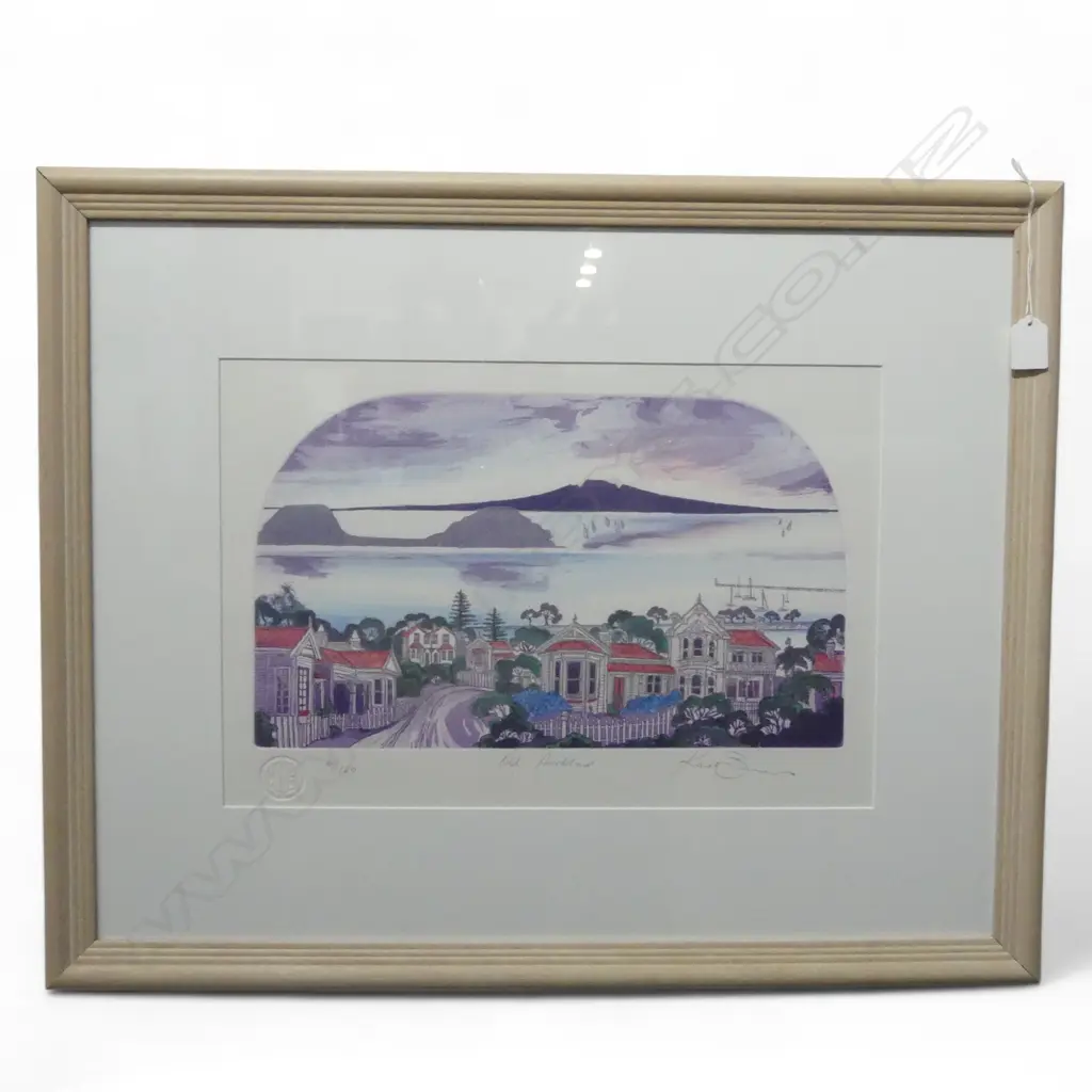 LTD ED PRINT OF OLDE AUCKLAND 6/120 450x310mm Image 1++
