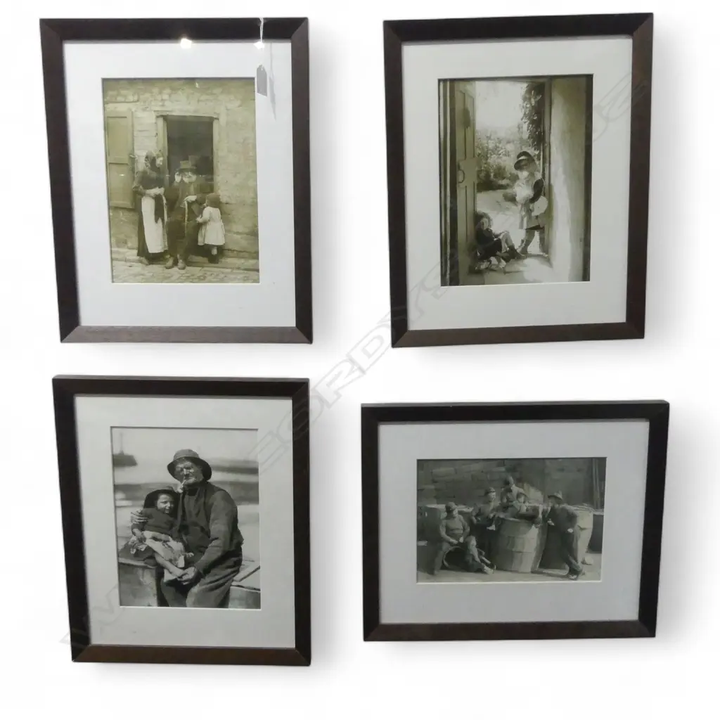 4 REPLICA PRINTS OF LATE 19thC PHOTOS BY SUTCLIFFE 260x195mm Image 1++