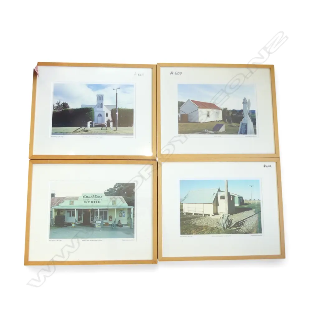 4 FRAMED ROBIN MORRISON PRINTS OF PHOTOGRAPHS 250x365mm Image 1++