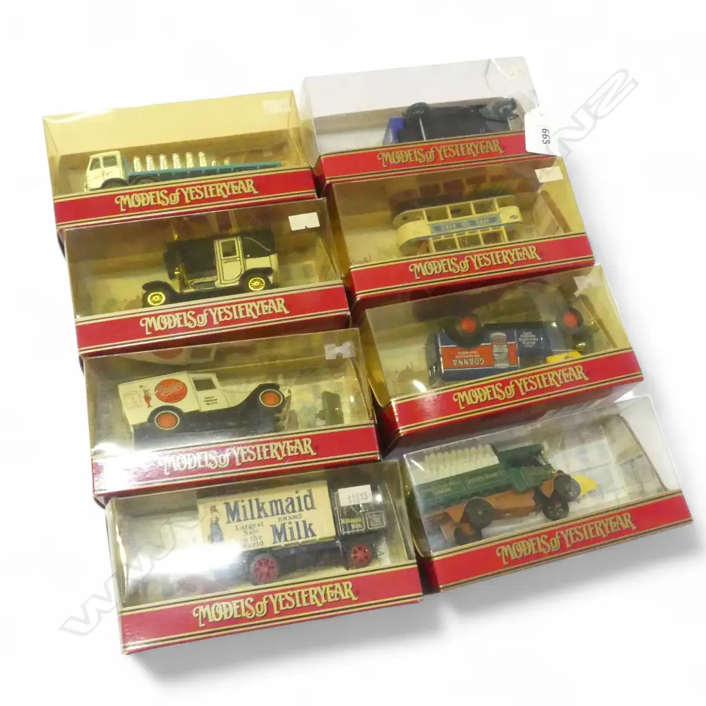 8 BOXED MATCHBOX MODELS OF YESTERYEAR Image 1++
